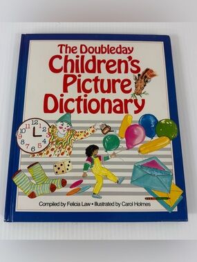 The Doubleday Children’s Picture Dictionary 1st Edition 5th Printing HC 1986
